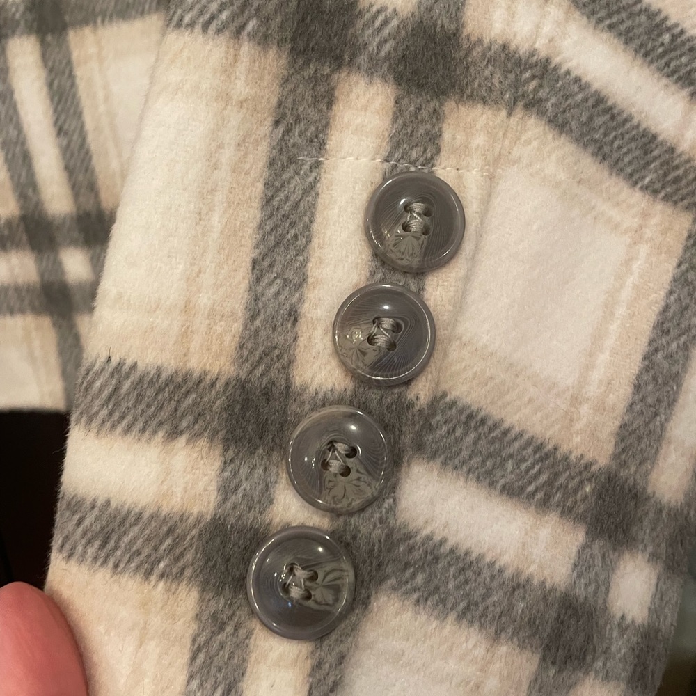 Bagatelle Collection soft plaid jacket size medium - Picture 5 of 10